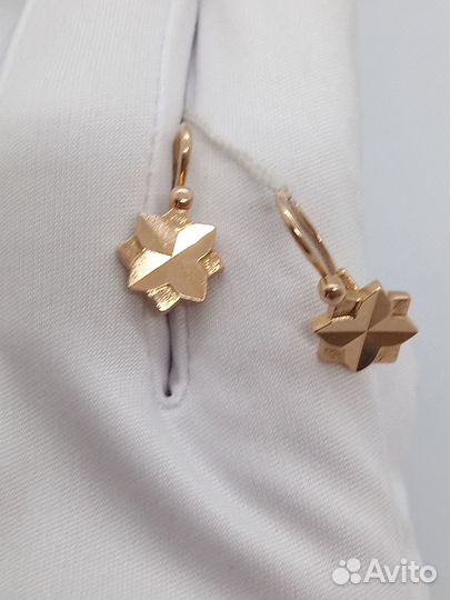 Серьги Золото