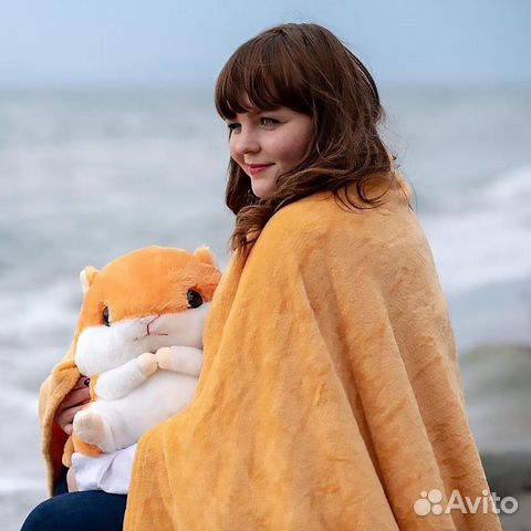 Игрушка Хомяк с пледом