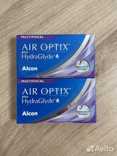 Контактные линзы Alcon Air Optix plus HydraGlyde