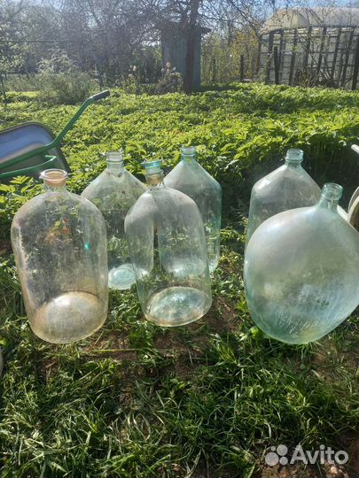 Бутыль стеклянная 20 литров