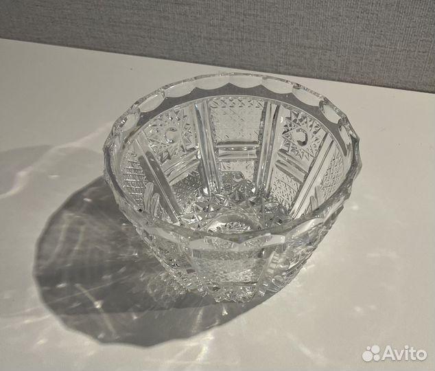 Салатник хрустальный СССР