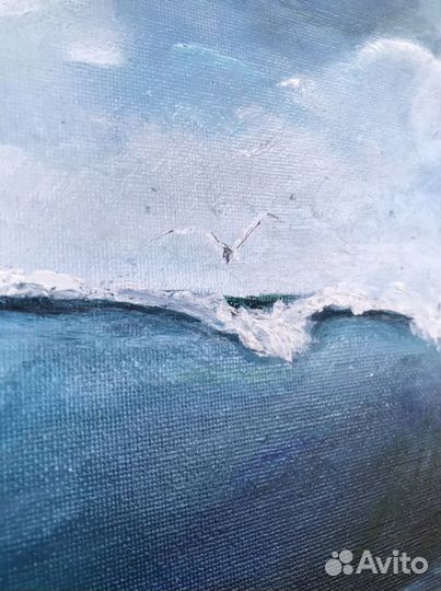 Картина маслом на холсте пейзаж