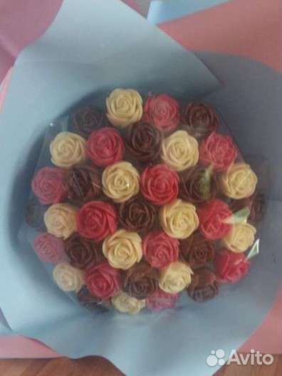 Букет из шоколадных роз