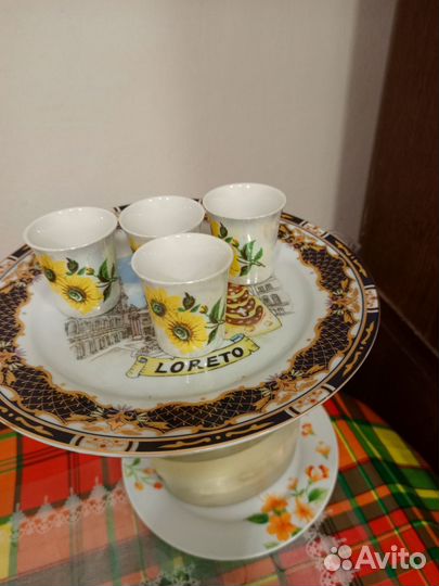 Рюмки фарфоровые