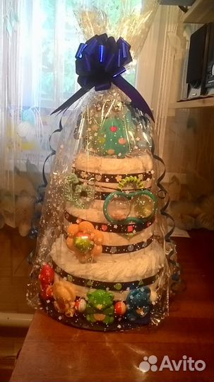 Торт из подгузников