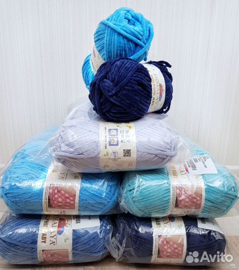 Плюшевая пряжа Himalaya Dolphin Baby