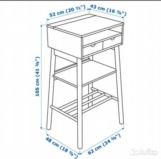 Консольный столик IKEA