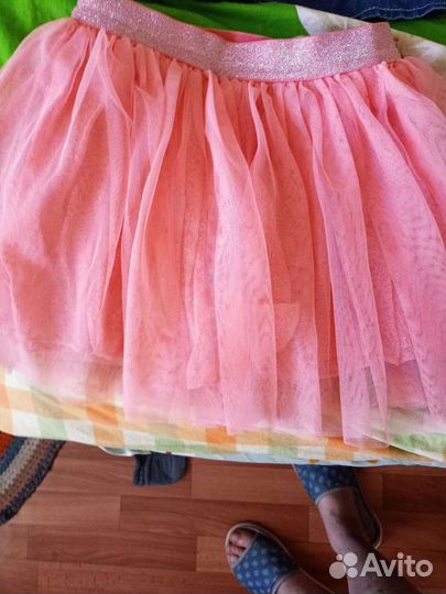 Платья, юбка, кофта на девочку 4-6 лет