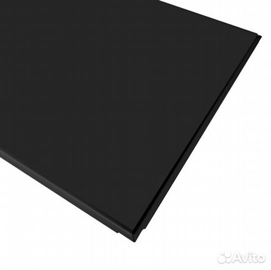 Потолок кассетный 600х600 черный Tegular