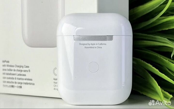 AirPods 2 Premium (Доставка до двери + Чехол)