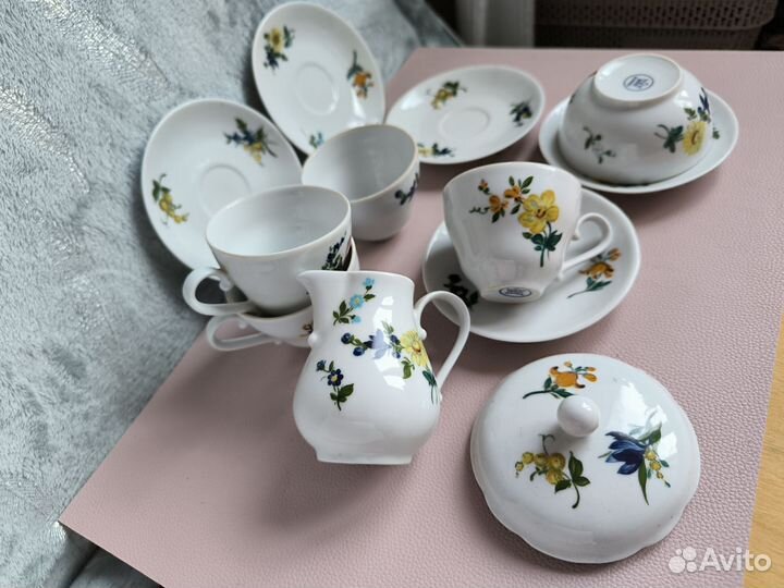 Кофейный сервиз гдр kahla