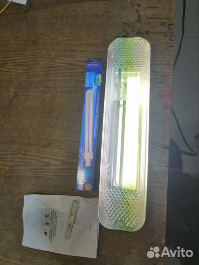 Светильник антивандальный с опт. акуст. датчиком