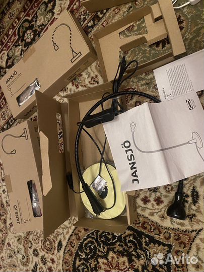 Яншо Рабочая лампа, светодиодная икеа