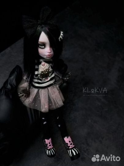 Куклы Monster high ооак монстер хай ooak твайла