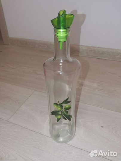 Стеклянная бутылка для растительного масла