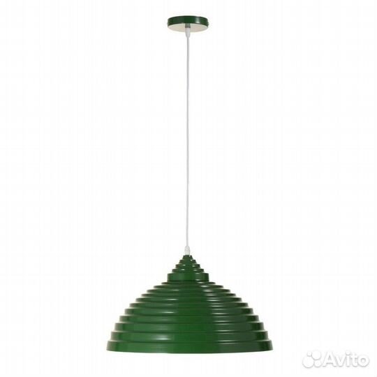 Светильник 'Этнер' E27 40Вт зеленый 39х39х28-128 с