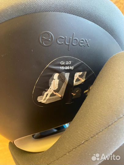 Детское автокресло 15 до 36 кг cybex solution Mfix