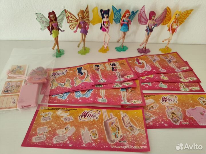 Фигурки Киндер Winx Enchantix kinder