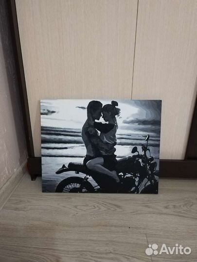 Картины по номерам раскрашенная