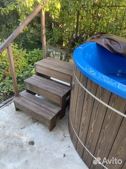 Купель с печкой