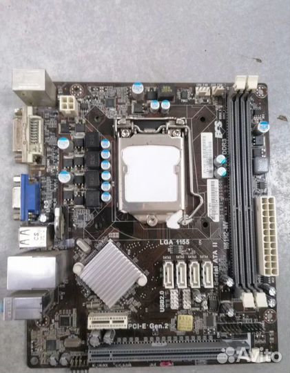 Материнская плата mITX S1155 ECS H61H2-MV