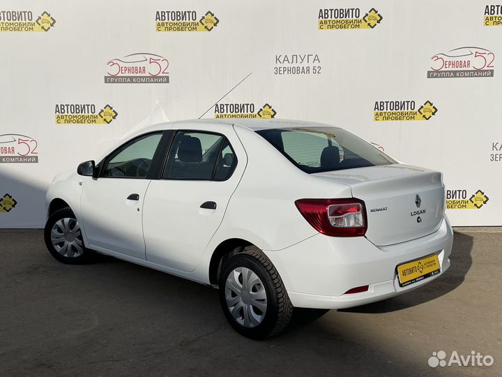 Renault Logan 1.6 МТ, 2017, 103 676 км