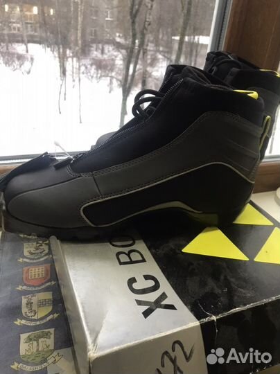 Лыжные ботинки Ficher xc comfort SNS 43разм. новые