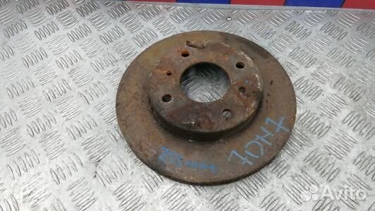 Диск тормозной передний nissan almera N16 (7DN07N6