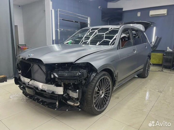 Оклейка премиум плёнкой BMW кузов + крыша