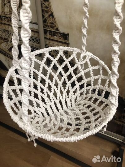 Кашпо подвесное макраме