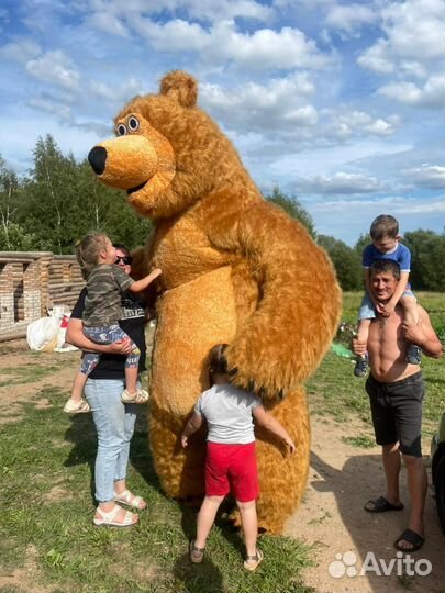 Надувной мишка гигант