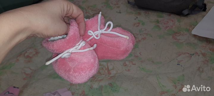 Пинетки для девочки