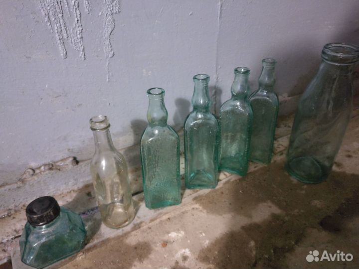 Бутылки стеклянные СССР. Для коллекции