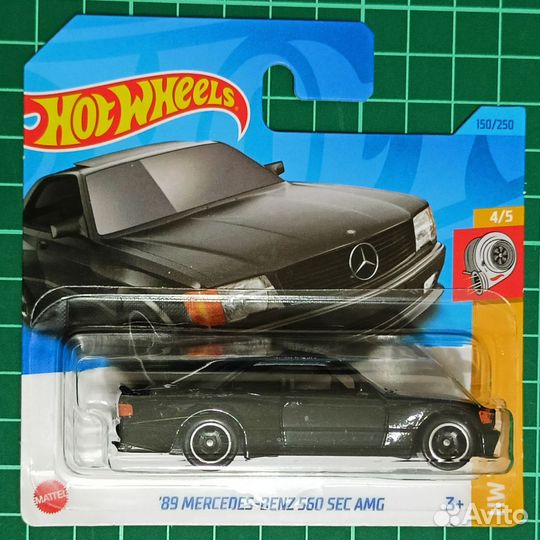 Hot Wheels Mercedes-Benz 560 SEC AMG '89