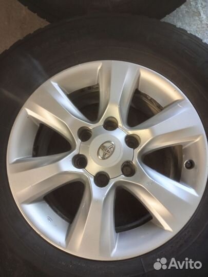 Колёса на ленд крузер прадо