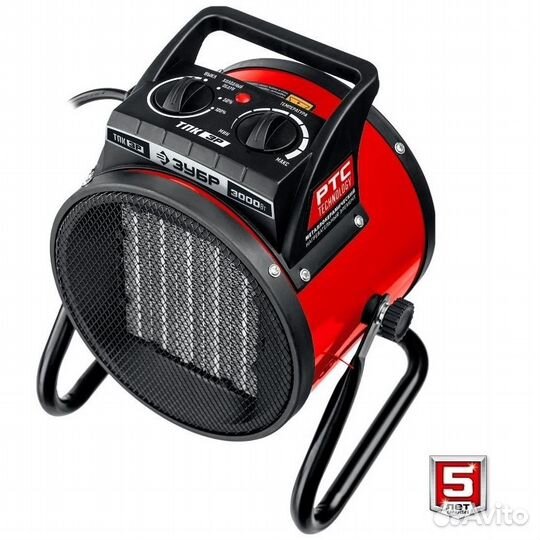 Пушка электрическая зубр тпк-3Р 3 кВт