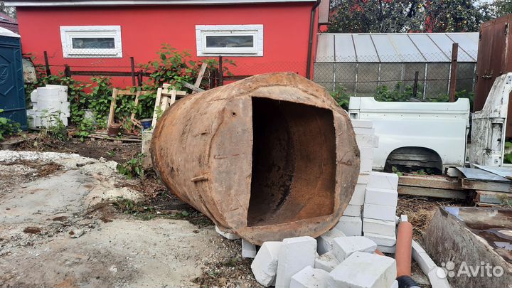 Бочка металлическая