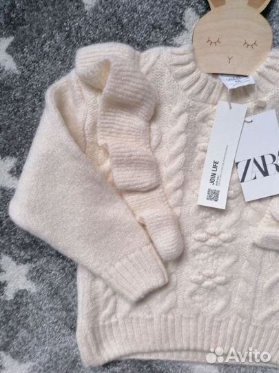 Вещи на девочку Zara 92 98 свитер