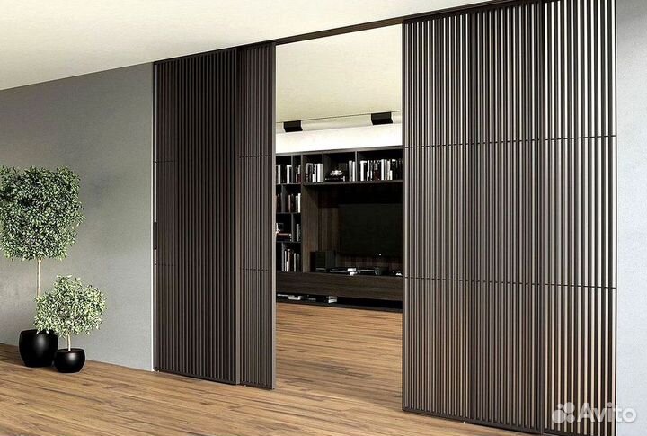 Сдвижные двери, перегородки