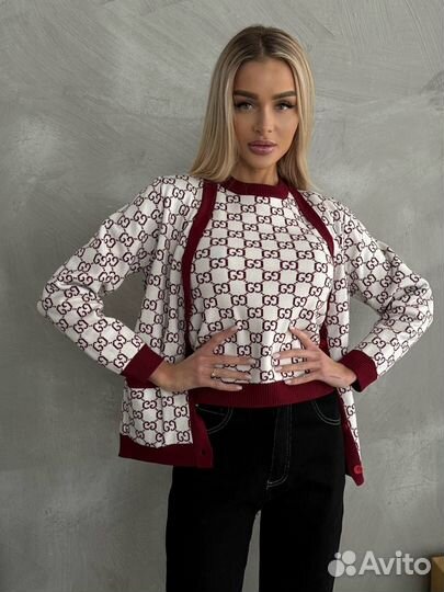 Кардиган и американка Gucci