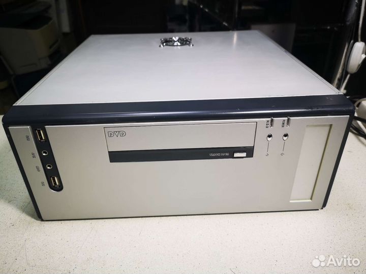Корпус для пк Slim micro ATX с бп
