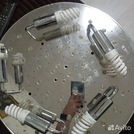 Люстра потолочная бу