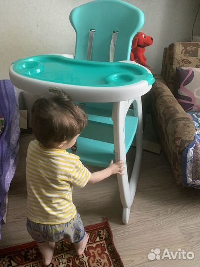 Стул для кормления 2 в 1 Babyton City Green