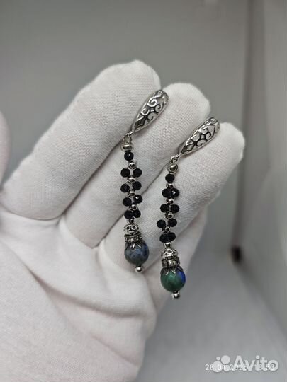 Серьги Ажур ручная работа