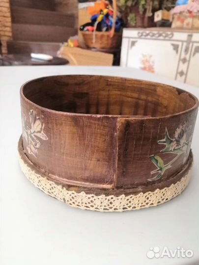 Сито старинное деревянное