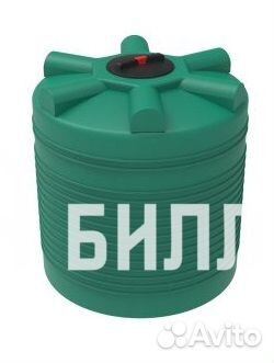 Бочка 1000 л. новая, черная