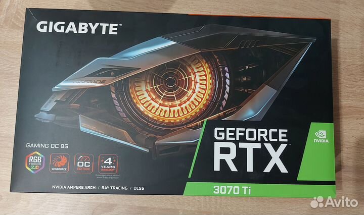 Gigabyte GeForce RTX 3070 TI gaming OC 8 GB