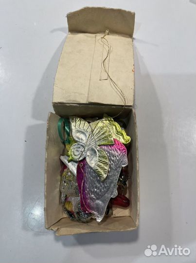 Елочные игрушки СССР