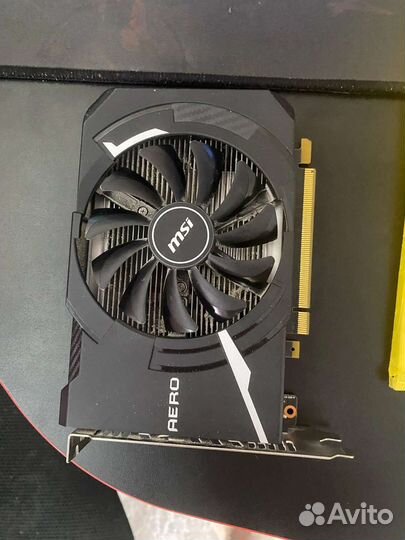 Видеокарта gtx 1050 ti 4gb msi