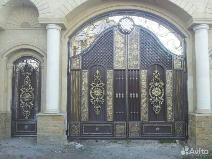 Кованные ворота